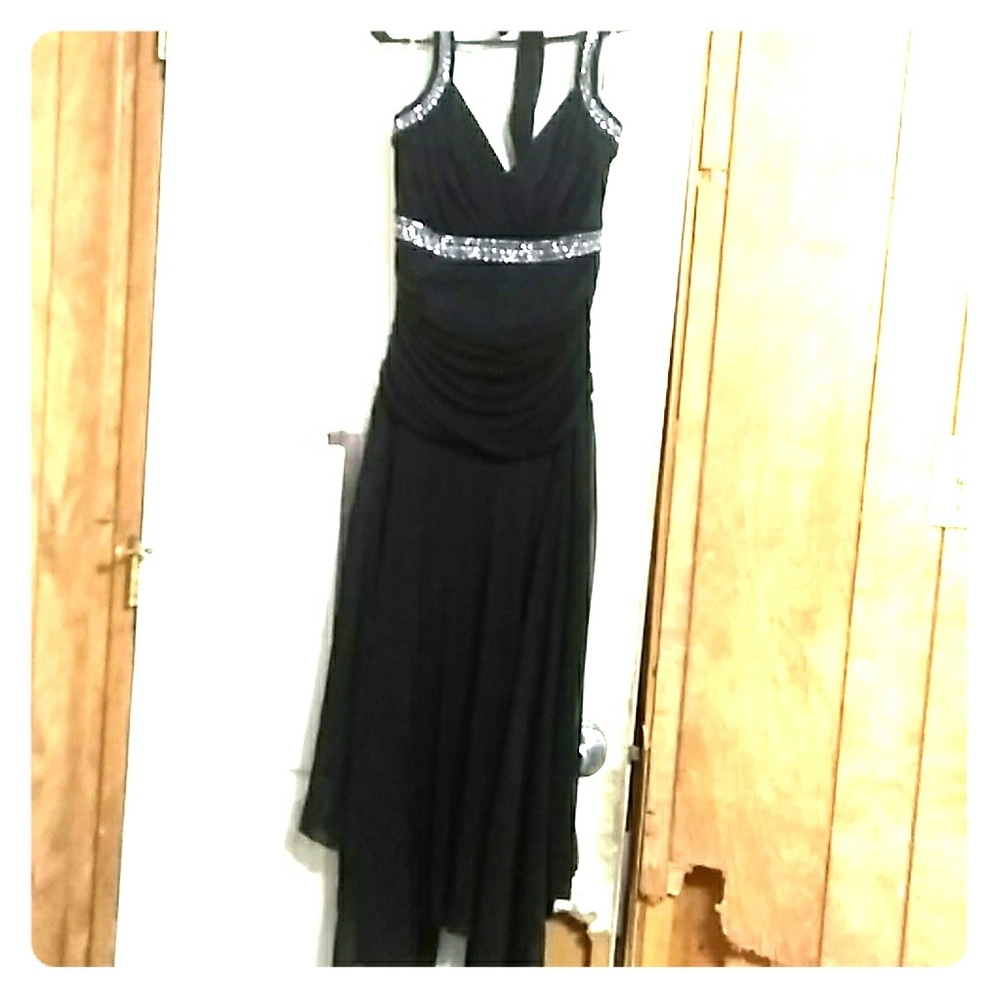 Navy blue dress